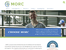 Tablet Screenshot of morcinc.org